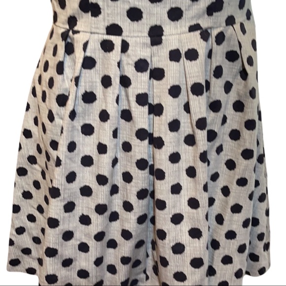 The Limited, sleeveless gray/navy dress, size 12. - Picture 4 of 7